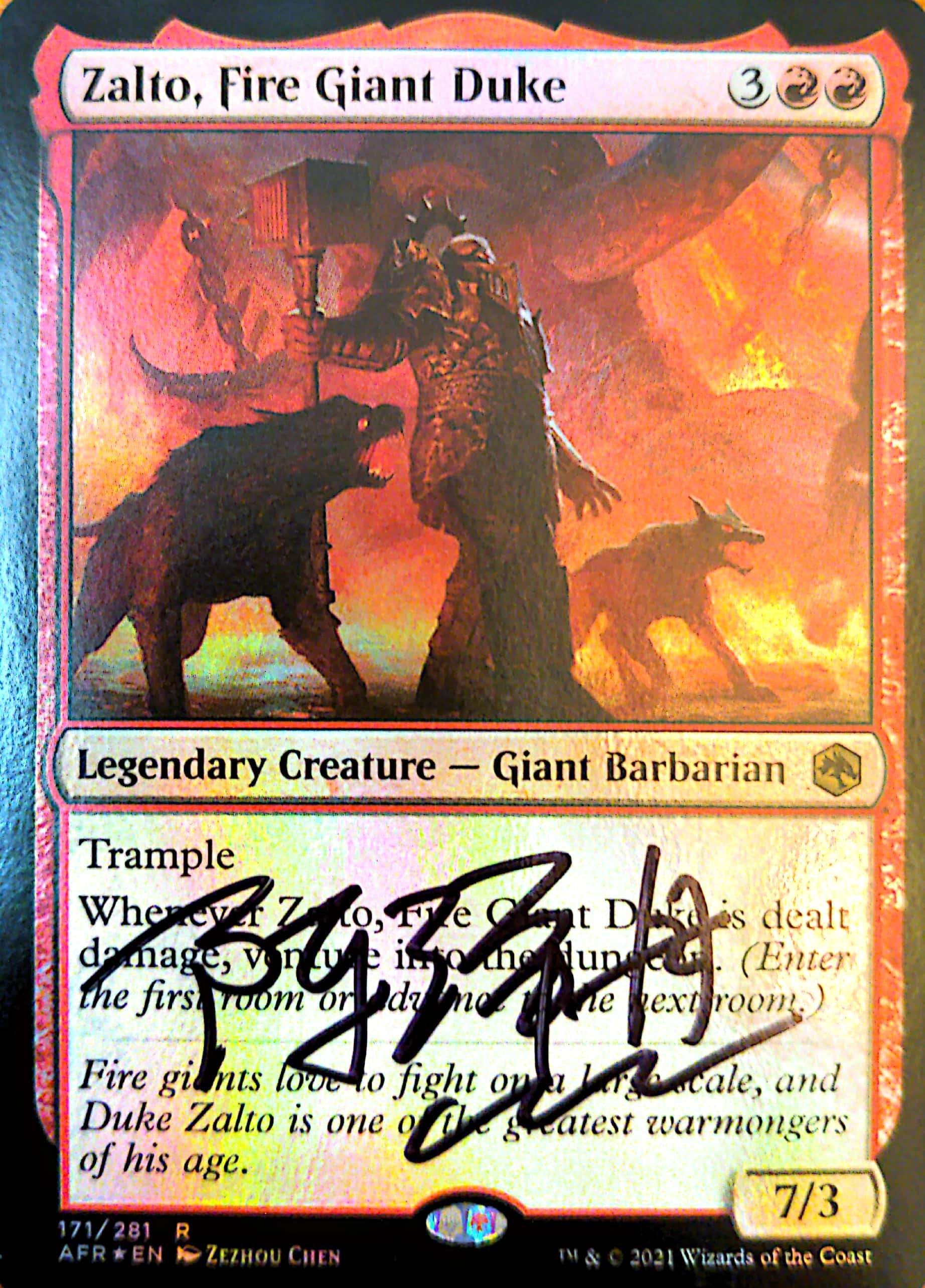 Zezhou Chen – MountainMage MTG Signature Service