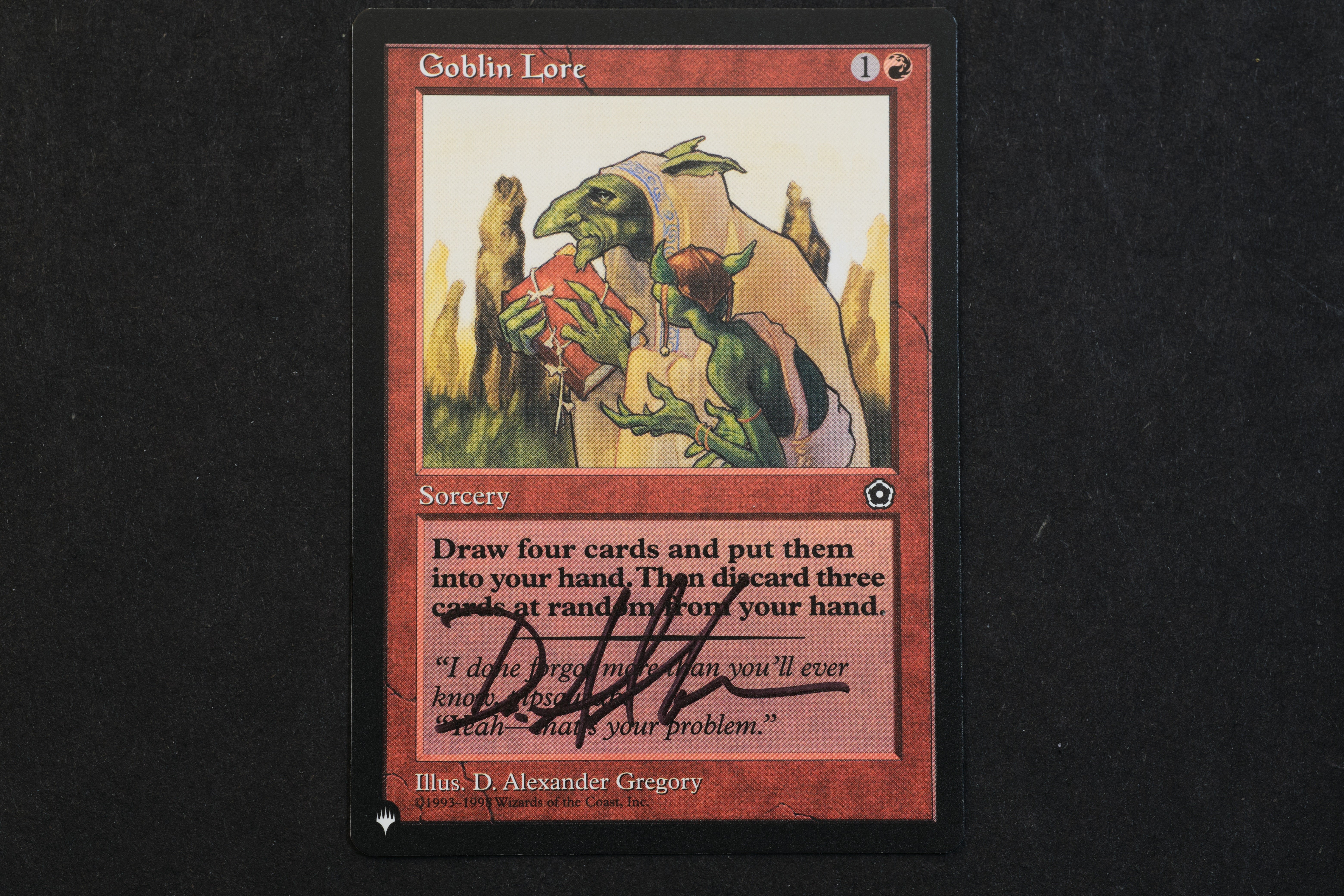 D. Alexander Gregory – MountainMage MTG Signature Service