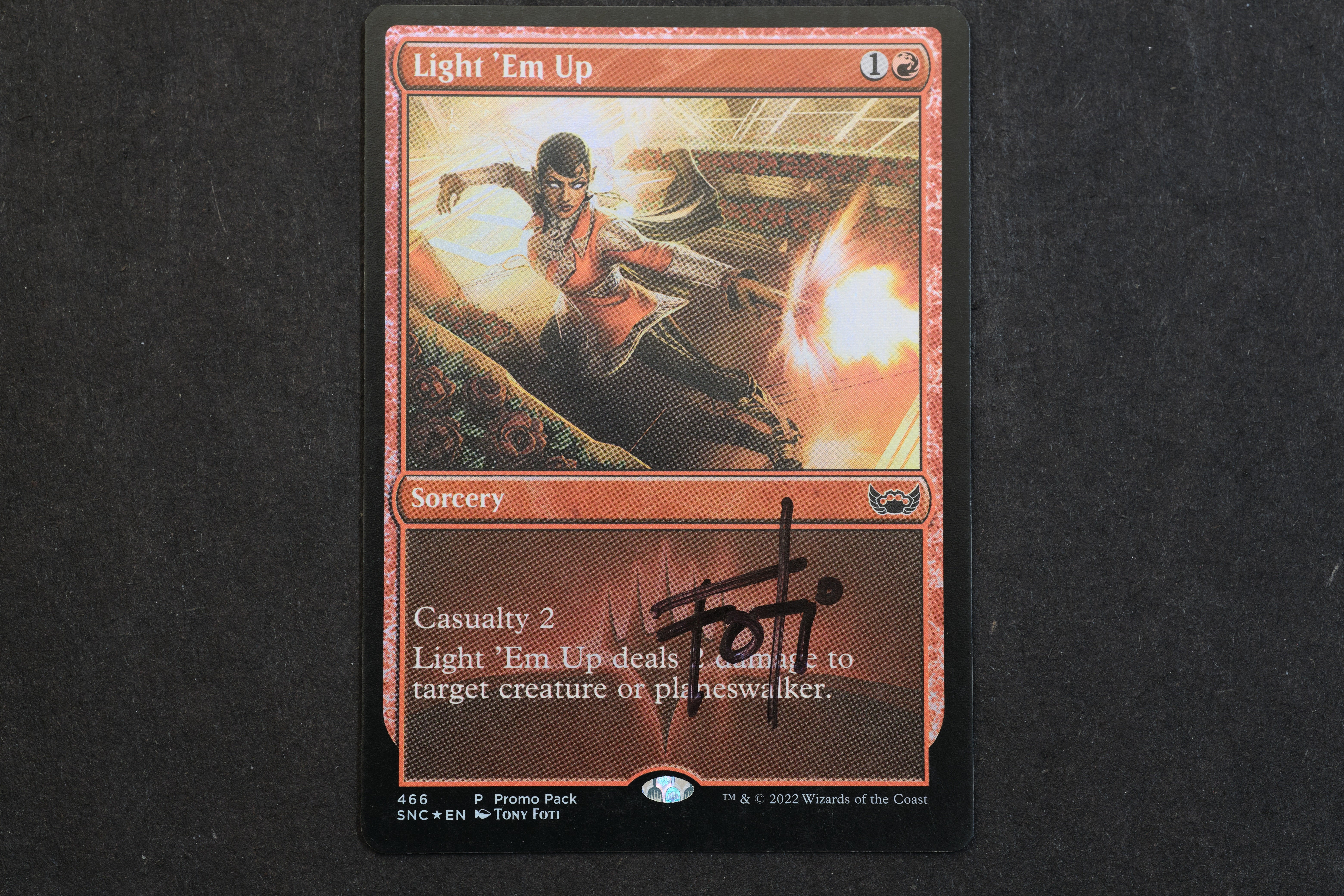 Tony Foti MountainMage MTG Signature Service Tony Foti MountainMage MTG Signature Service