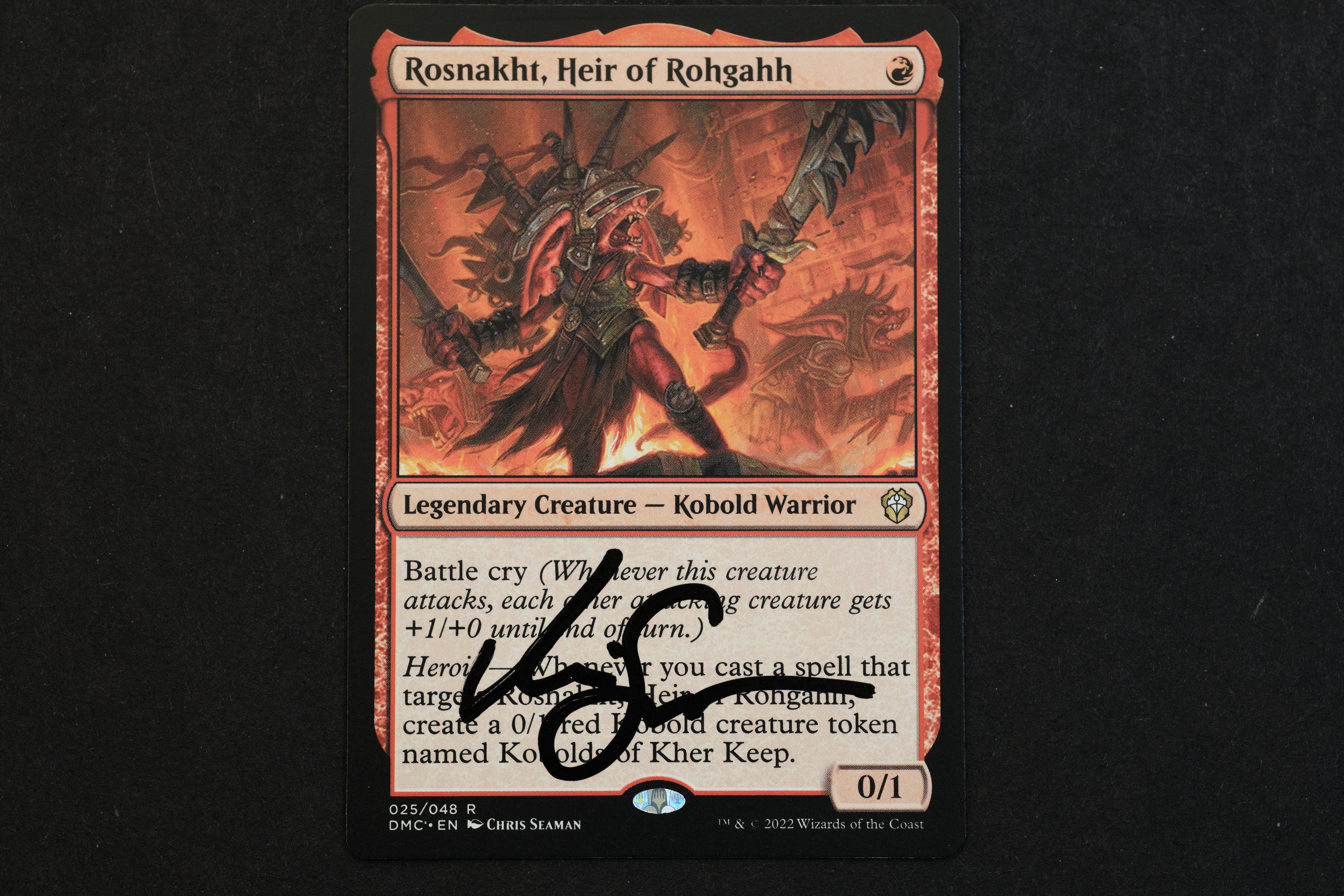 Chris Seaman – MountainMage MTG Signature Service