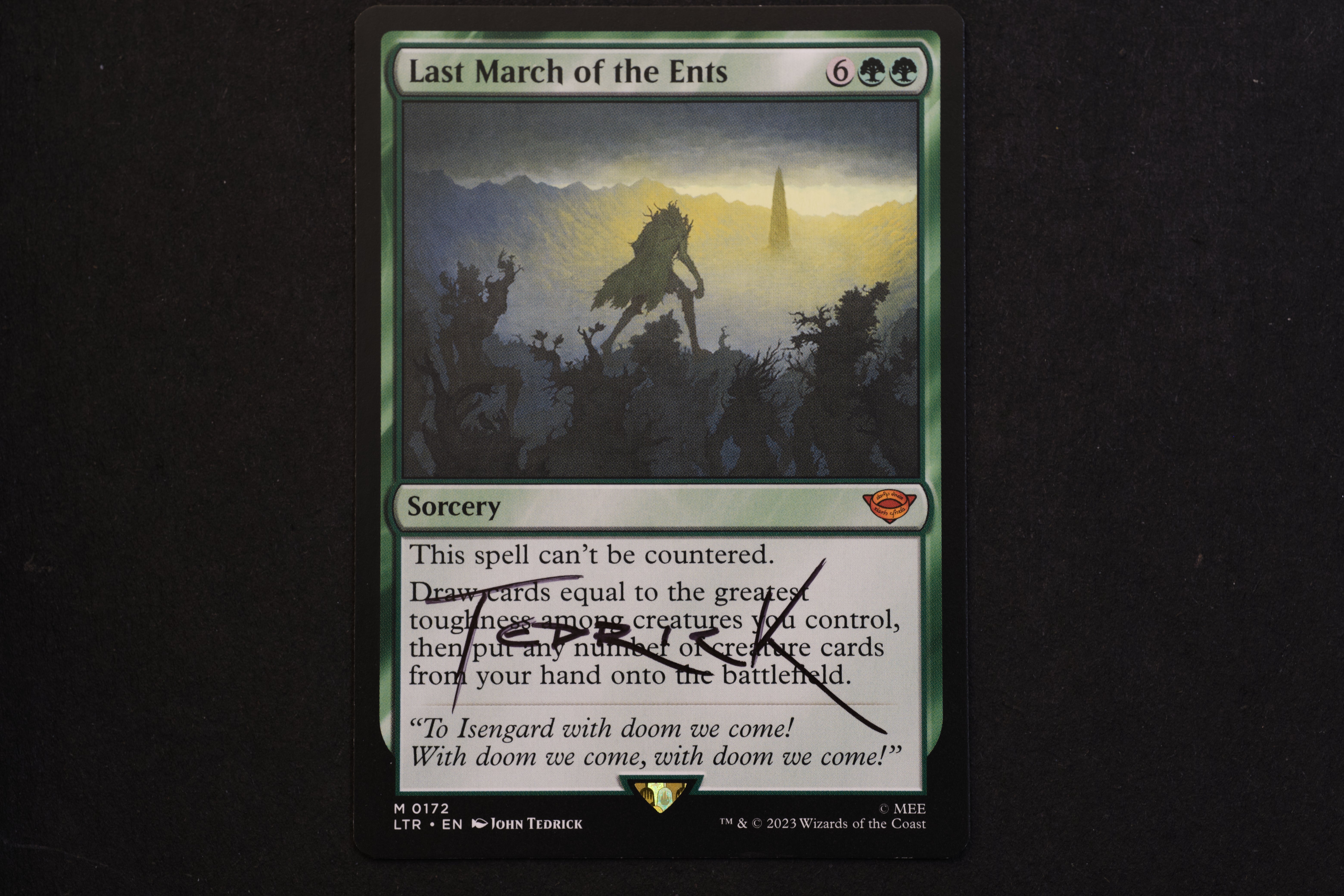 John Tedrick – MountainMage MTG Signature Service