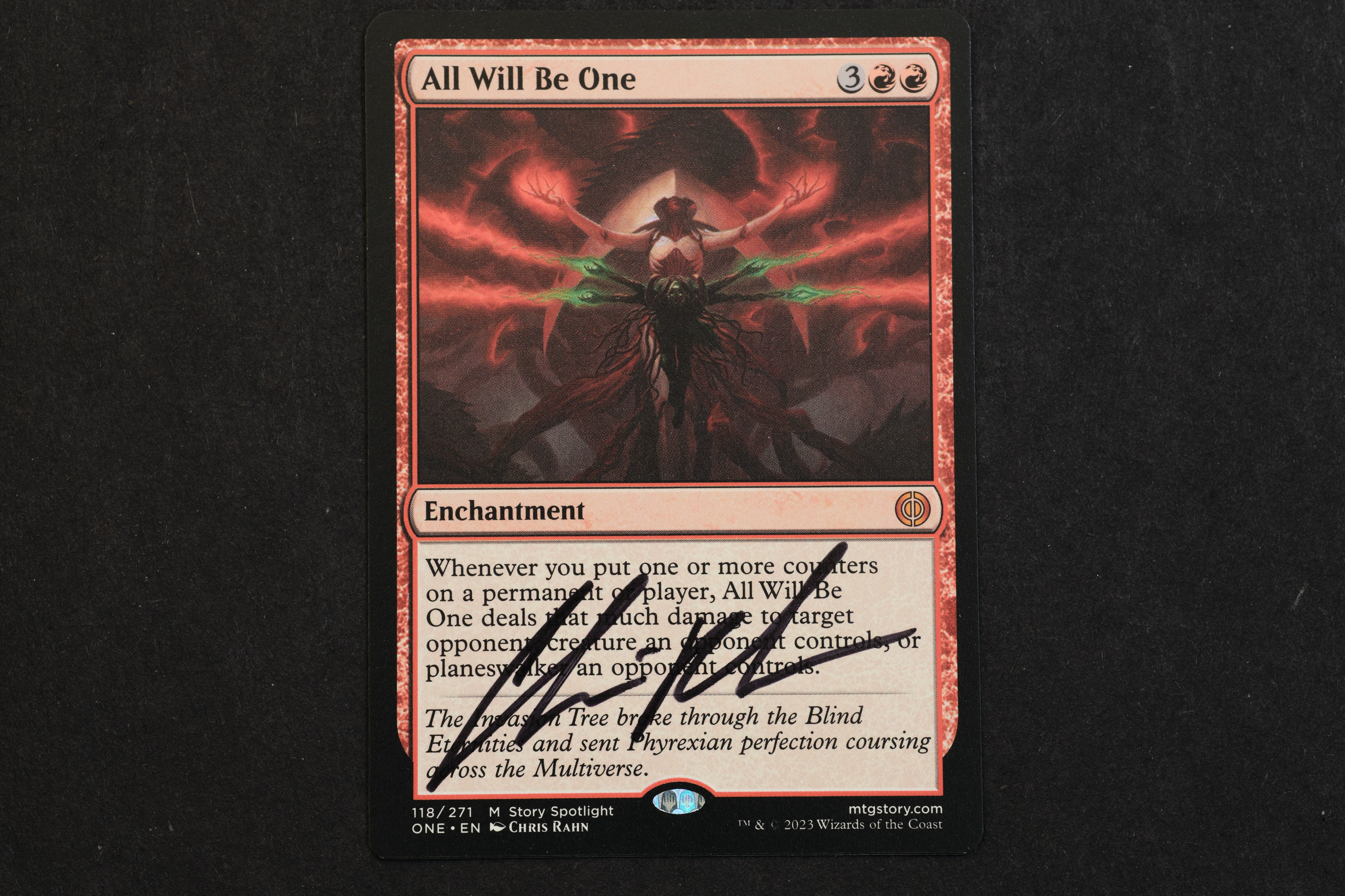 chris rahn mtg cards Ceremonious Rejection X1 Signed By Chris Rahn Magic the Gathering