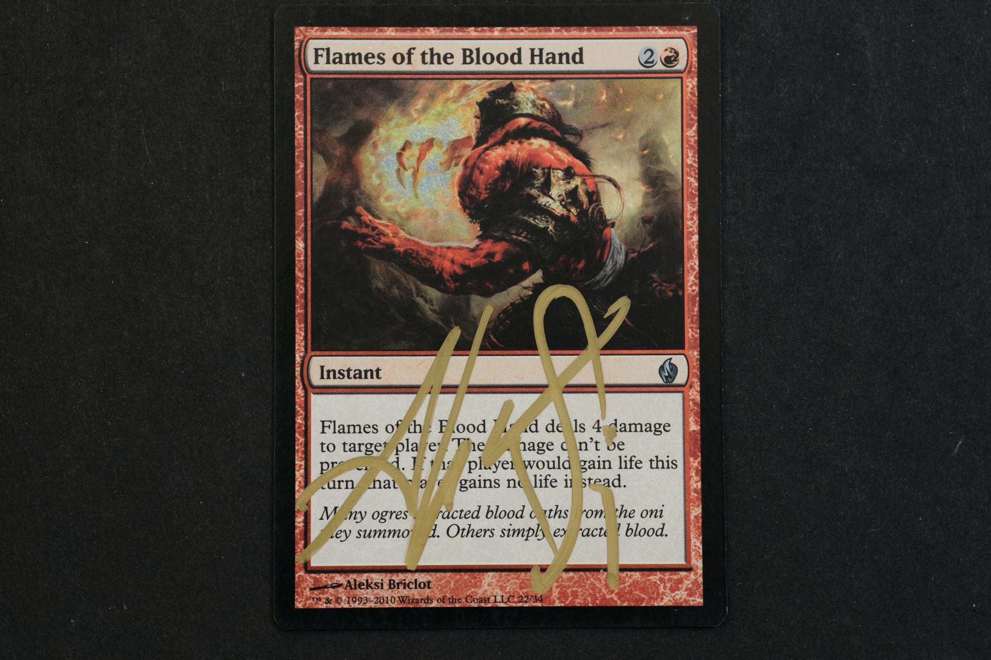 mtg signed cards Aleksi Briclot